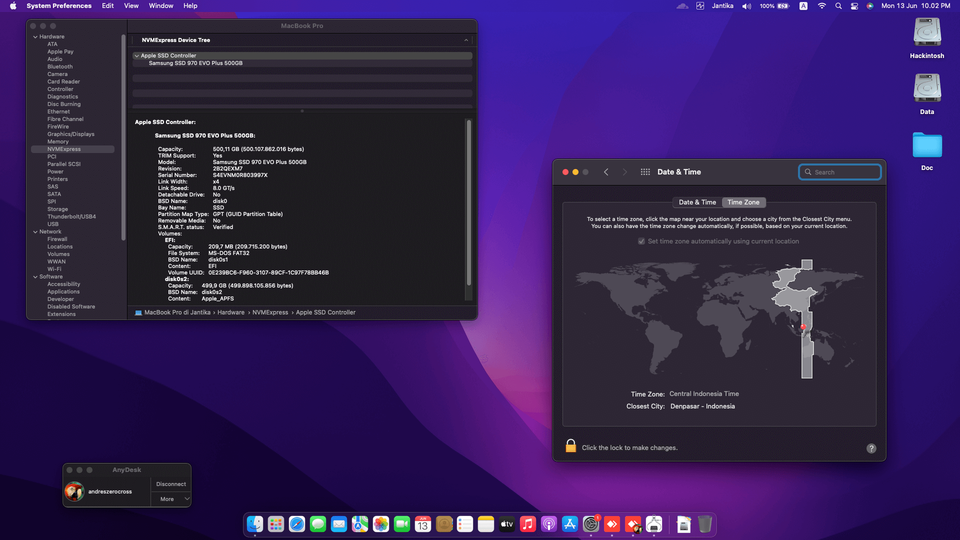 Asus VivoBook Pro 15 N580VD FY001T 3rd [KabyLake   Intel HD 620 + I2C]   OpenCore 6